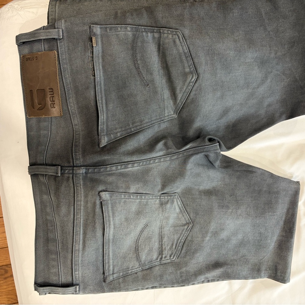 G-Star Men's Charcoal Slim Jeans - Picture 5 of 6
